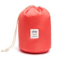 40000 km multi-function cylindrical large-capacity cosmetic bag travel wash bag package package SW1202 red pink