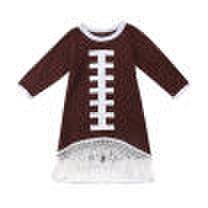 6M-5T Toddler Baby Girls Skirt Tops Rugby Tassel Skirt Party Princess Tutu Dress