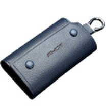 Bo BOPAI key bag men&39s leather waist hanging key chain multi-function car key chain leather black 16-00702