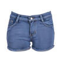 Fashion Summer Women High Waist Denim Casual Short Pants Jeans Slim Shorts UK