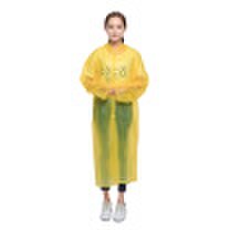 Feilai Shi FEIRSH outdoor frosted raincoat long windbreaker with cap rain pants men&women general non-disposable raincoat Y03
