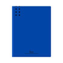 Fizz high quality 40 pages A4 thickened information book color file book office supplies dark blue A36374