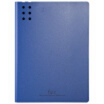 Fizz thickened A4 single strong folder board with insert color folder office supplies dark blue A2385