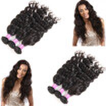 Glary Peruvian Human Hair Cheap Natural Wave Hair 8A 100 Unprocessed Virgin Hair Weaves 3 Bundles Natural Black Color