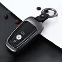 Huashi Ford Key Bag 17 New Mondeo Key Bag Buckle Case Platinum Grey - Gift Box Smart C