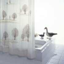 Jingdong supermarket Germany Reid RIDDER desert tree polyester shower curtain width 18M high 2M 47838 brown