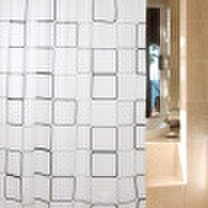 Jingdong supermarket green reed waterproof polyester shower curtain Princess complex 180 180