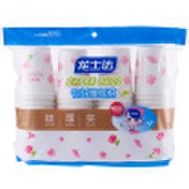 Jingdong supermarket Long Shida LONGSTAR disposable paper cup 250ml bamboo fiber paper cup 100 loaded