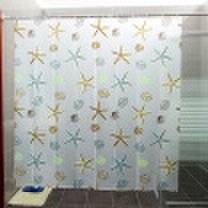 Jingdong supermarket Ou Runzhe shower curtain PEVA bathroom shower room 180 180 cm starfish models