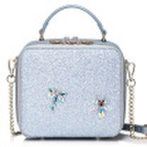 Joy Collection - Just star just star trend ladies handbag women fashion wild shoulder bag female package fashion star design lady bag js056l smoke blue
