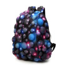 Laptop Backpack 3D Bubble Galaxy Printing Backpacks Large Capacity Leisure Bags