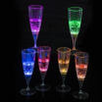 Duopindun - Led drink flashing light glow champagne martini margarita wine glass cup party
