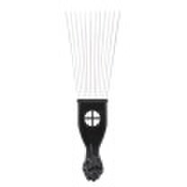 Metal Afro Comb African American Pick Comb Hair Brush Hairdressing Styling Tool Black Fist