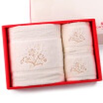 Joy Collection - Montagut towel housewife high&low milden towel bath towel set gift gift 2 mianjin 1 bath towel beige 405 275 85cm