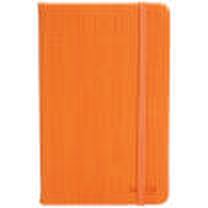 Morning light M & G APYE9811 excellent goods A6 strap leather surface of the soft copy of the book 96 pages orange
