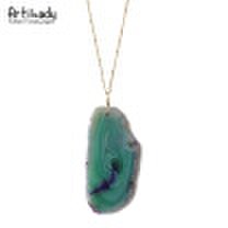 Natural Agate necklace fashion pendant women necklace jewelry