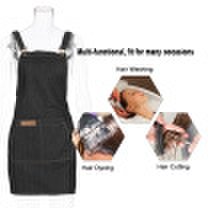 Professional Hair Dresser Salon Apron Hairdressing Cape Hair Cloth Cutting Dyeing Cape Stylist Apron For Coloring Shampoo Haircuts