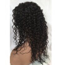 QDKZJ Grade Glueless Lace Front Full Lace Wigs Deep Wave 8-24inch Unprocessed Brazilian Virgin Human Hair Wigs Seven