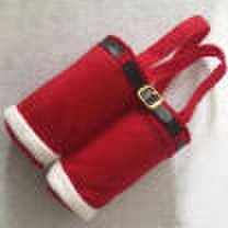 Santa Pants Christmas Candy Bags Wine Stocking Bottle Gift Bag Xmas Decoration