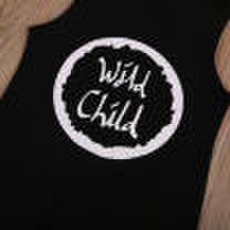 Sleeveless Baby Boys Wild Child Print Romper Bodysuit Clothes Outfits Sunsuit