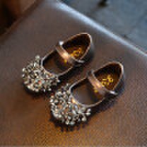 Spring Autumn Children Shoes 2018 New Fashion Pearl Girl Princess Shoes Flat Soft Toddler Baby Pu Leather Shoes Kids Dress Shoes