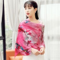 STORY Of SHANGHAI Ladies Silk Scarves Silk Scarves Autumn&Winter Shawls Scarves Fragrances