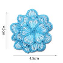 Twilingh - Sunbling 3d flower patch sew on embroidered jeans clothes brand small applique patches