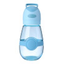 TOMNEW 400ML Portable Water Bottle Handy BPA-Free Heat-Resisting Without Dripping with Mini USB Fan for Outdoors 2018 New