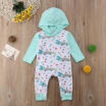 UK Newborn Infant Kids Baby Girl Bodysuit Romper Jumpsuit Outfit Cotton Playsuit