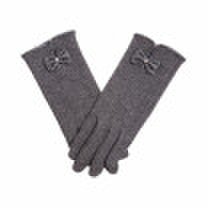 Womens Winter Gloves Grass Beautifully Decorated Furry Lining Safety Outdoor Warm Imitation Leather 2018 New Hot Sale Discount