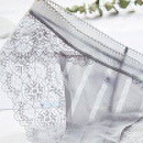 YUZHAOLIN Lace Sexy Ice Silk Panties 3 Colors One Size
