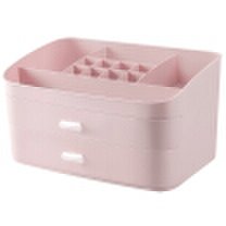 Joy Collection - 40000 km cosmetic storage box multi-layer drawer skin care products rack dressing table jewelry dust-proof finishing box storage box swj3002 pink