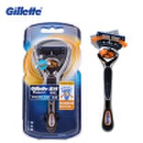 Genuine Gillette Fusion Proglide Razors Flex Ball Brand Shaving Machine Washable Shavers for Men Face Care 1holder With 1 blades
