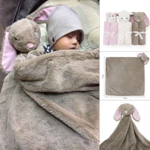 Animal Design Baby Plush Blanket