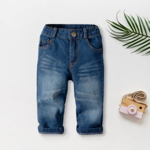Baby / Toddler Causal Solid Jeans