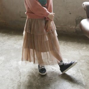 Latest Pleated Layered Skirt for Toddler Girl and Girl