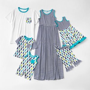 Mosaic Family Matching Pineapple Sibling Tee Rompers  Mommy and Me Dresses for Dad - Mom - Boy - Girl - Baby