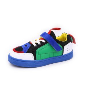 Toddler Boy / Girl Fashion Mesh Colorblock Velcro Shoes