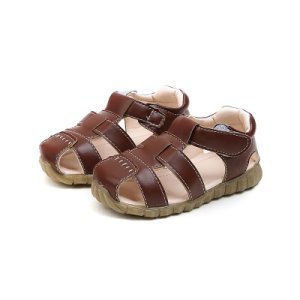 Toddler Boy's Cool Leather Sandals