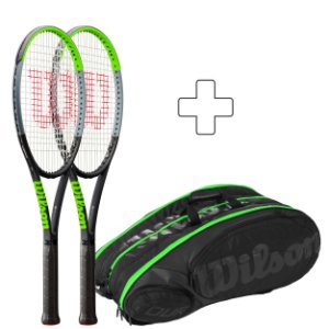 Wilson 2 X Blade 98 16x19 V7.0 Plus Tennis Bag