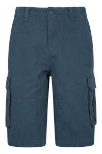 Heavy-Duty Herren Cargo-Shorts - Marineblau