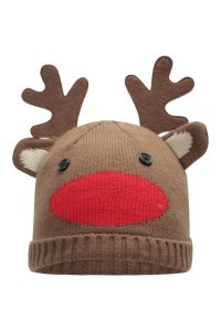 Mountain Warehouse - Christmas - czpka dziecięca - brown