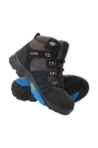 Mountain Warehouse - Edinburgh vibram – wodoodporne buty dla młodzieży - blue