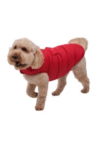 Przeciwdeszczowa kurtka dla psa - L - Red