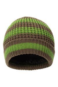 Striped Rib - czapka - Green