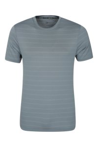 Mountain Warehouse - Trace textured - koszulka męska - blue