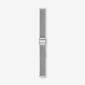 Skagen Women 12Mm Standard Steel-Mesh Watch Strap, Silver-Tone - One size
