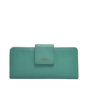 Fossil Unisex Madison Slim Clutch Green - One size