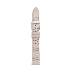 Fossil Women 16 Mm Sand Leather Strap Beige - One size
