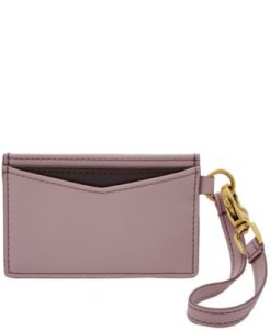 Fossil Women Card Case Cream - One size